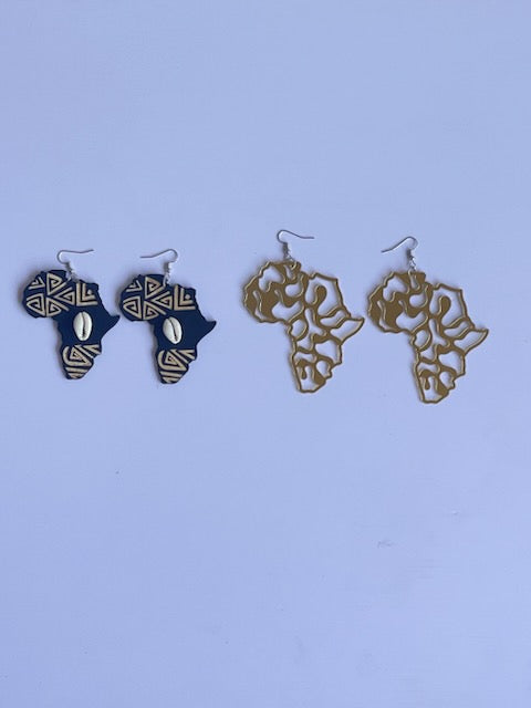 African Earrings Set